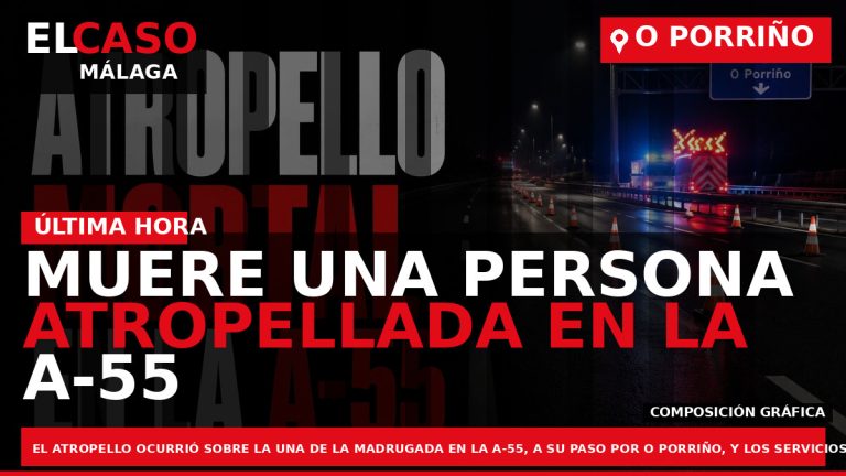Portada El Caso Málaga: MUERE UNA PERSONA ATROPELLADA EN LA A-55 DURANTE LA MADRUGADA EN — GALICIA