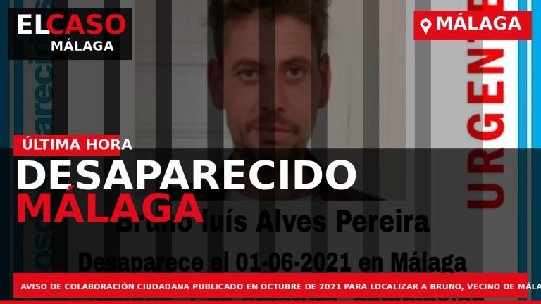 Portada El Caso Málaga: DESAPARECIDO MÁLAGA — MÁLAGA
