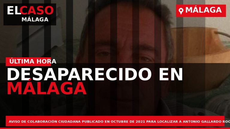 Portada El Caso Málaga: DESAPARECIDO EN MÁLAGA — MÁLAGA