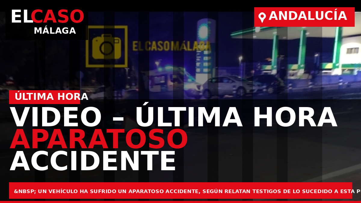 VIDEO – ÚLTIMA HORA Aparatoso accidente junto a la Avenida Valle Inclán de la capital