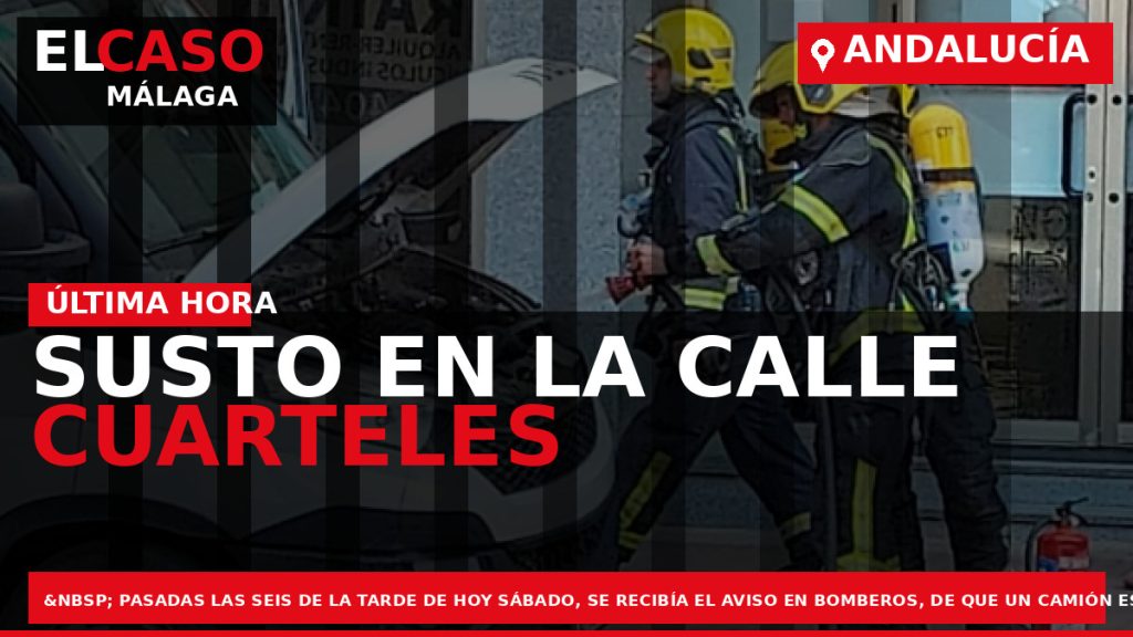 Portada El Caso Málaga: SUSTO EN LA CALLE CUARTELES — ANDALUCÍA