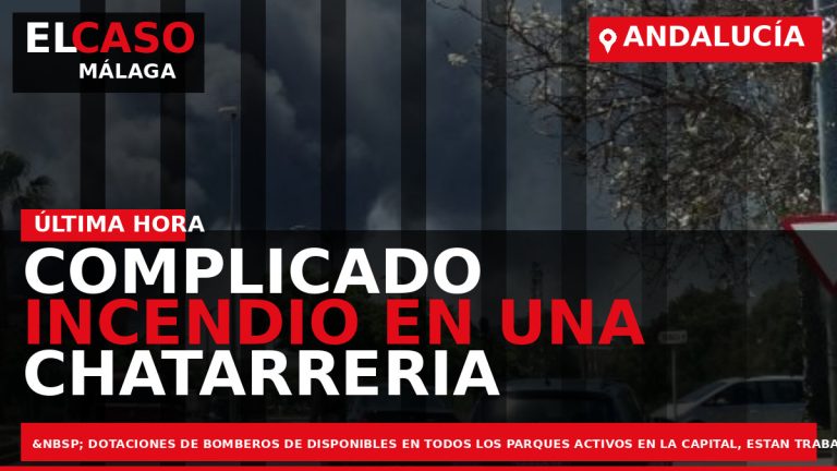 Portada El Caso Málaga: COMPLICADO INCENDIO EN UNA CHATARRERIA EN CAMINO MEDIOAMBIENTAL — ANDALUCÍA