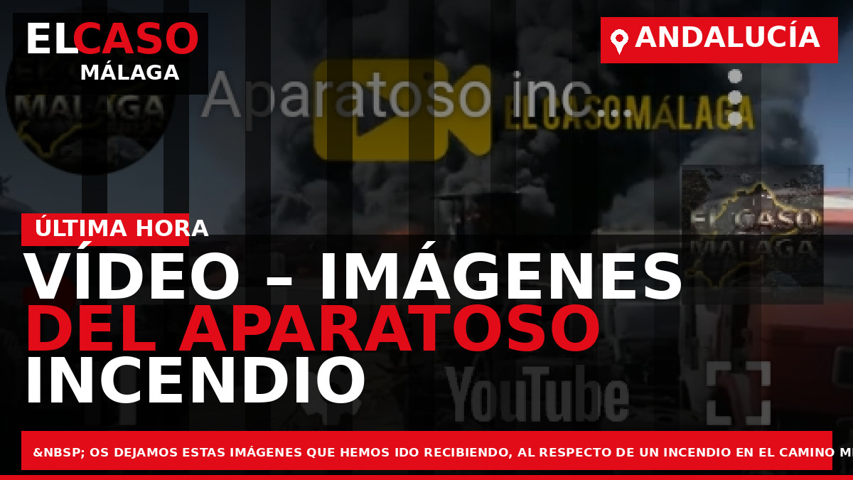 VÍDEO – Imágenes del aparatoso incendio declarado en la capital