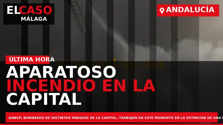 Portada El Caso Málaga: APARATOSO INCENDIO EN LA CAPITAL — ANDALUCÍA