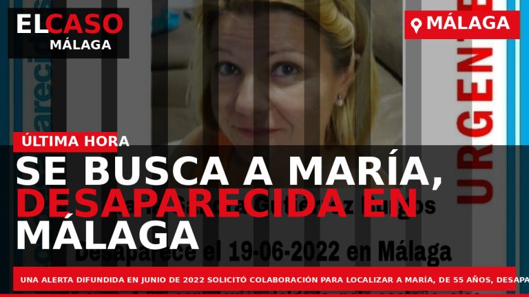 Portada El Caso Málaga: SE BUSCA A MARÍA, DESAPARECIDA EN MÁLAGA — MÁLAGA