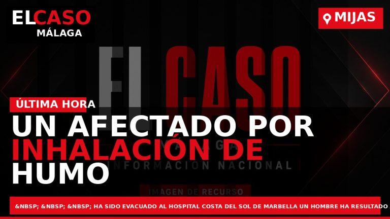 Portada El Caso Málaga: UN AFECTADO POR INHALACIÓN DE HUMO EN UN INCENDIO DE VIVIENDA — MIJAS