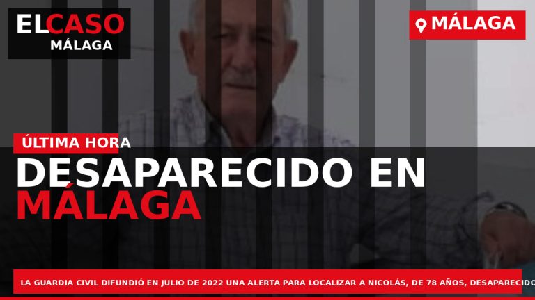 Portada El Caso Málaga: DESAPARECIDO EN MÁLAGA — MÁLAGA
