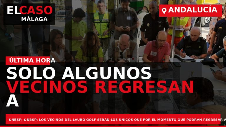 Portada El Caso Málaga: SOLO ALGUNOS VECINOS REGRESAN A CASA — ANDALUCÍA