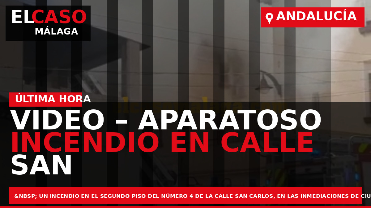 VIDEO – Aparatoso incendio en Calle San Carlos de la capital