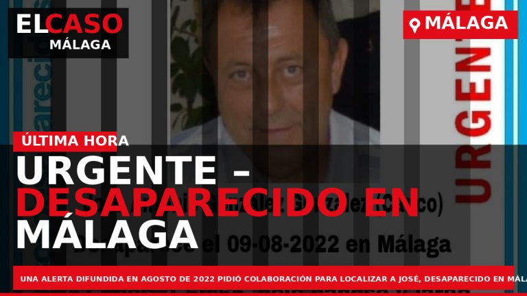 Portada El Caso Málaga: URGENTE – DESAPARECIDO EN MÁLAGA — MÁLAGA