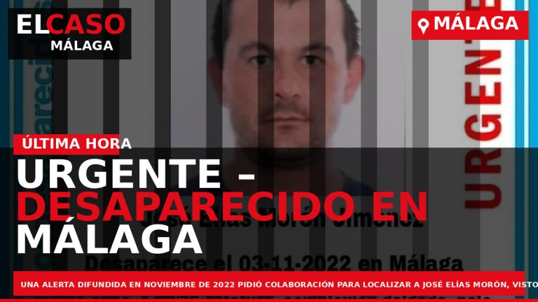 Portada El Caso Málaga: URGENTE – DESAPARECIDO EN MÁLAGA — MÁLAGA