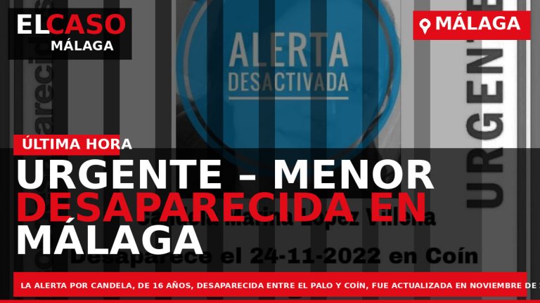 Portada El Caso Málaga: URGENTE – MENOR DESAPARECIDA EN MÁLAGA — MÁLAGA