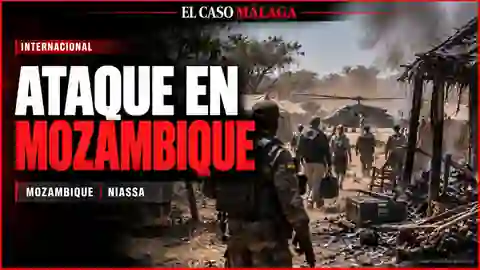 Portada de El Caso Málaga sobre el ataque a un campamento en Mozambique