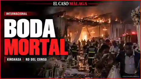 Portada de El Caso Málaga sobre el incendio mortal durante una boda en Kinshasa