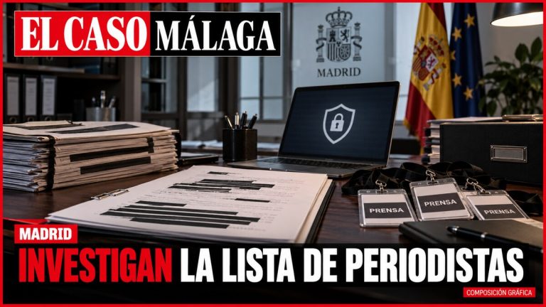 Investigación sobre el listado de periodistas del Ministerio del Interior | Composición gráfica