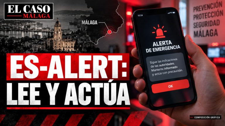 Portada de EL CASO MÁLAGA sobre cómo actuar ante un aviso ES-Alert