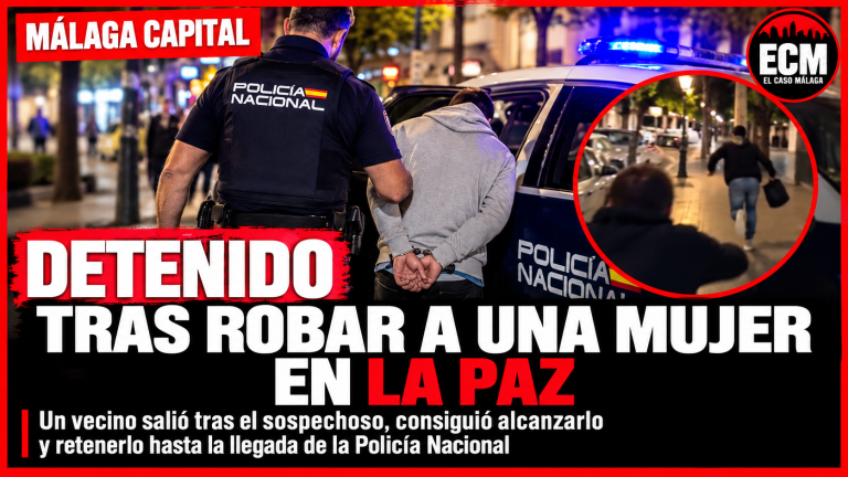 Portada de El Caso Málaga sobre un vecino persigue y retiene al sospechoso tras el robo a una mujer en La Paz, Málaga