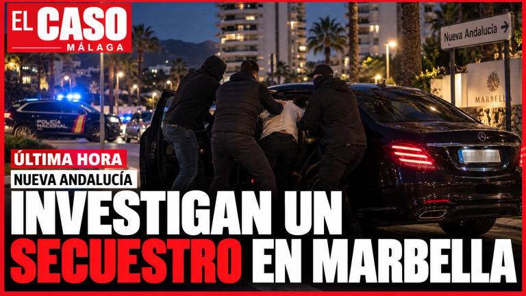 Portada de El Caso Málaga sobre investigan el secuestro de un hombre en Nueva Andalucía: lo obligaron a subir a un coche con matrícula falsa