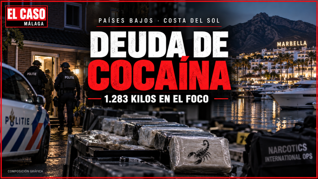 Portada EL CASO MÁLAGA sobre la conexión de una deuda de cocaína entre Países Bajos y la Costa del Sol