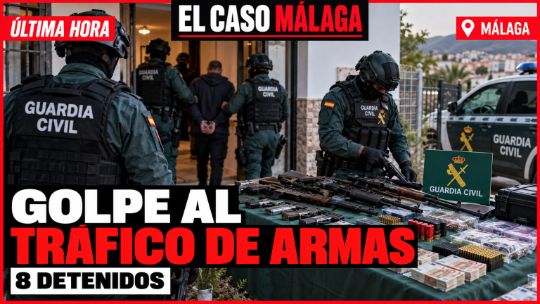 Portada de El Caso Málaga sobre guardias civiles de Málaga participan en una macrooperación antidroga con 150 agentes en Puente Genil