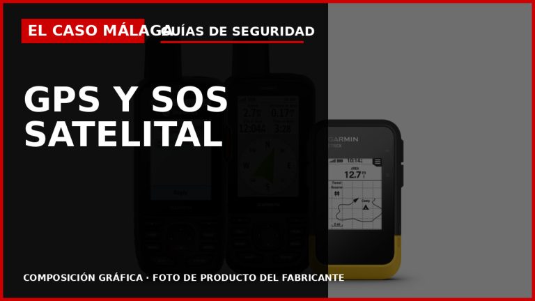 GPS y comunicadores satelitales premium — El Caso Málaga