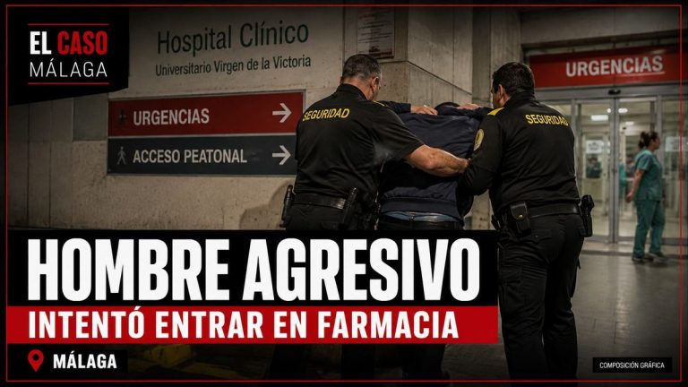 Portada El Caso Málaga sobre el hombre agresivo reducido en el Hospital Clínico de Málaga