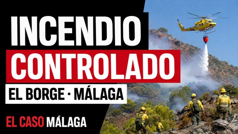 Portada de El Caso Málaga: Incendio controlado - El Borge, Málaga