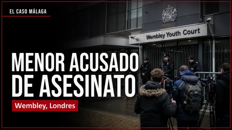 MENOR ACUSADO DE ASESINATO — Wembley, Londres