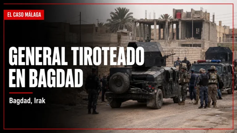 GENERAL TIROTEADO EN BAGDAD — Bagdad, Irak