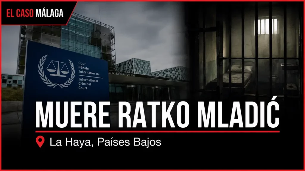 MUERE RATKO MLADIĆ — La Haya, Países Bajos