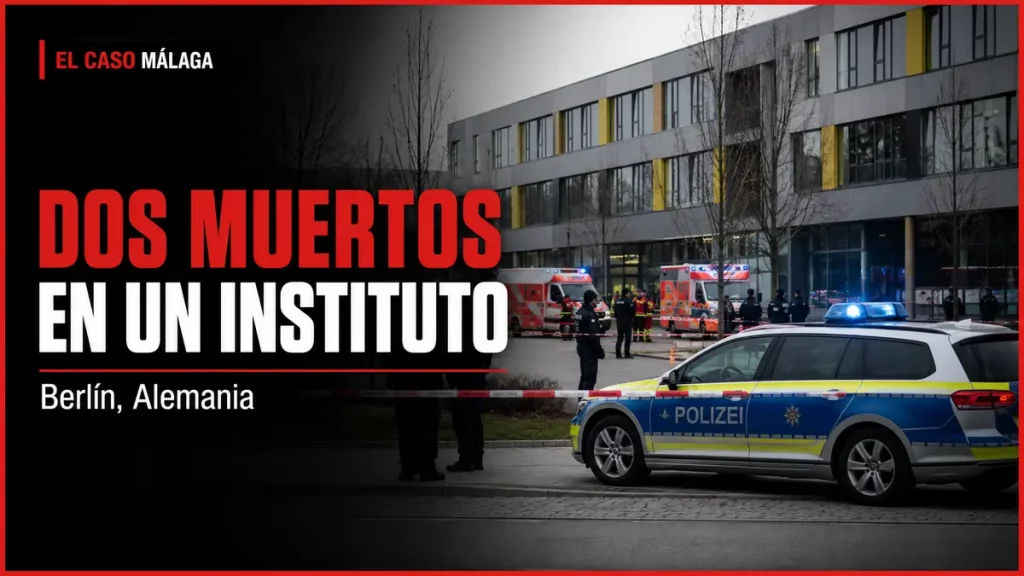 DOS MUERTOS EN UN INSTITUTO — Berlín, Alemania