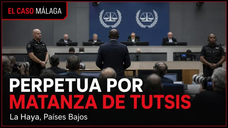 PERPETUA POR MATANZA DE TUTSIS — La Haya, Países Bajos