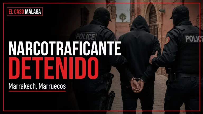 NARCOTRAFICANTE DETENIDO — Marrakech, Marruecos