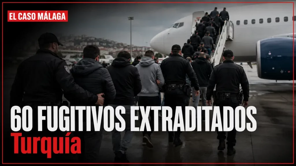 60 FUGITIVOS EXTRADITADOS — Turquía