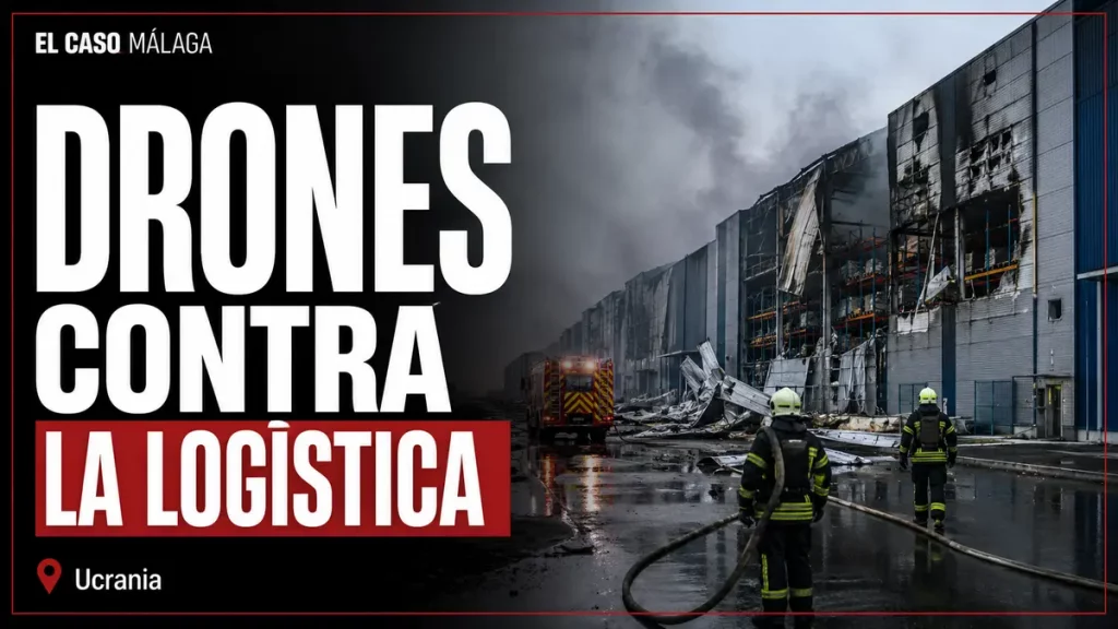 Portada de El Caso Málaga: DRONES CONTRA LA LOGÍSTICA — Ucrania
