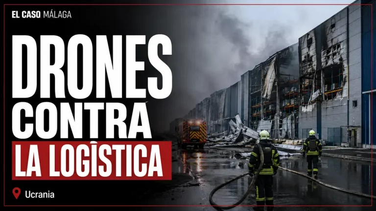 Portada de El Caso Málaga: DRONES CONTRA LA LOGÍSTICA — Ucrania