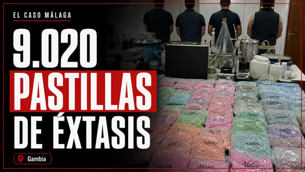Portada de El Caso Málaga: 9.020 PASTILLAS DE ÉXTASIS — Gambia