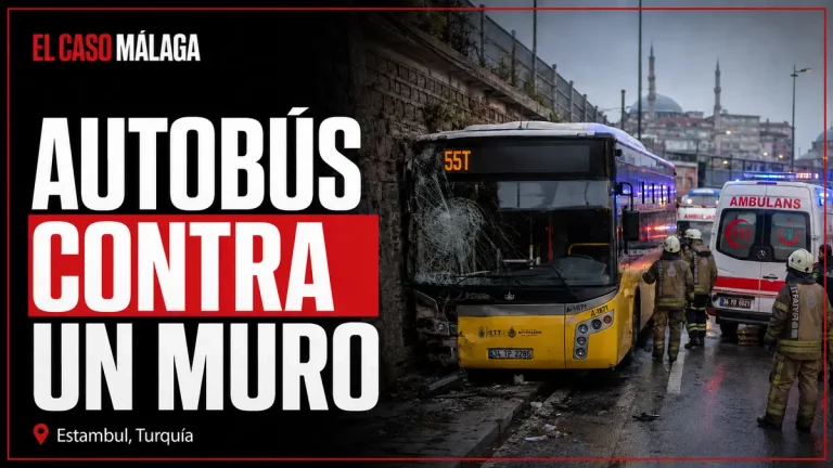 Portada de El Caso Málaga: AUTOBÚS CONTRA UN MURO — Estambul, Turquía