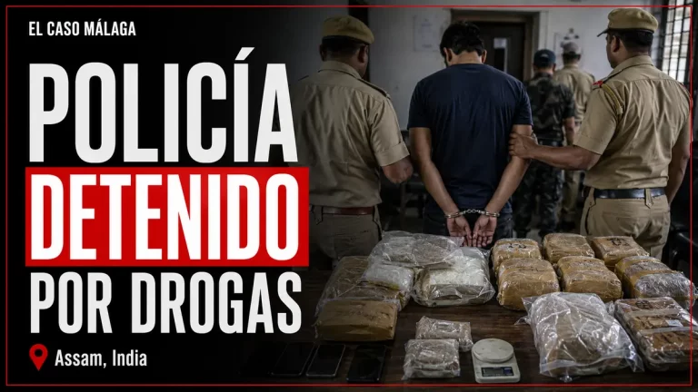 Portada de El Caso Málaga: POLICÍA DETENIDO POR DROGAS — Assam, India