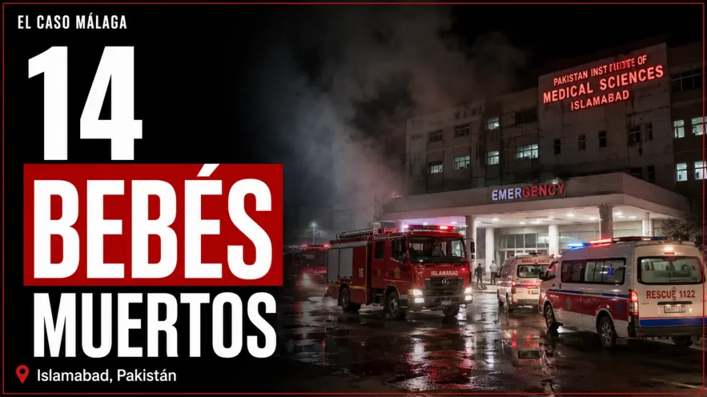 Portada de El Caso Málaga: 14 BEBÉS MUERTOS — Islamabad, Pakistán
