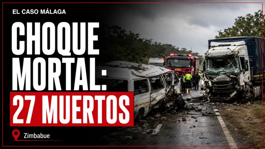 Portada de El Caso Málaga: CHOQUE MORTAL, 27 MUERTOS — Zimbabue