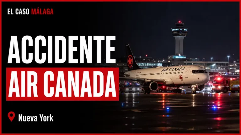 Portada de El Caso Málaga: ACCIDENTE AIR CANADA — Nueva York