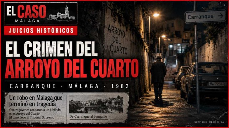 Portada de El Caso Málaga sobre el crimen del Arroyo del Cuarto en Carranque, Málaga, en 1982