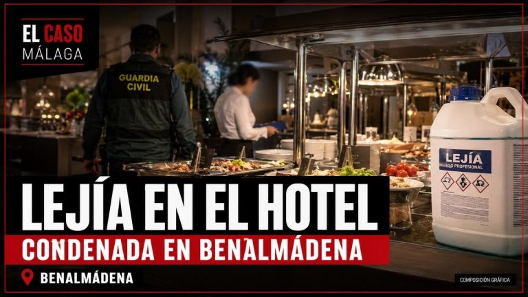 Portada El Caso Málaga sobre la condena por verter lejía en alimentos de un hotel de Benalmádena