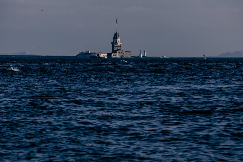 Mar de Mármara frente a Estambul, imagen de contexto del hundimiento del carguero Tuğberk İmamoğlu