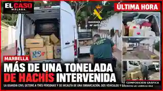 Guardia Civil interviene 1.124 kilos de hachís en Marbella - El Caso Málaga
