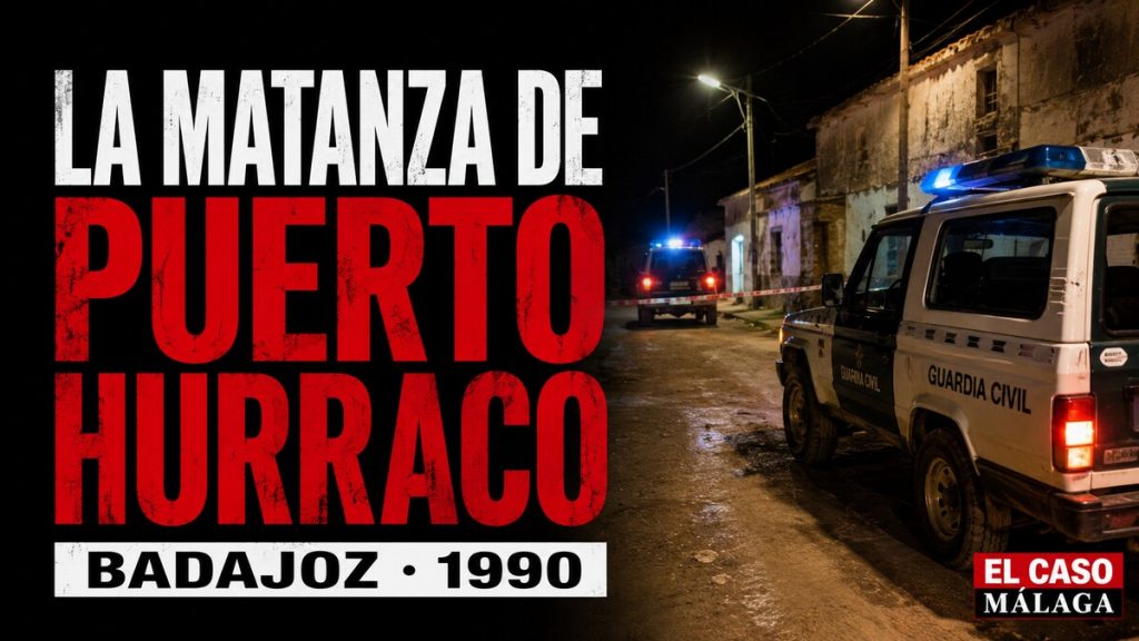 Portada de El Caso Málaga: La matanza de Puerto Hurraco - Badajoz, 1990