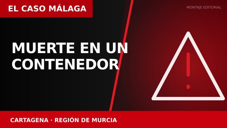 MUERTE EN UN CONTENEDOR en Cartagena