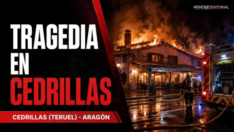 TRAGEDIA EN CEDRILLAS en Cedrillas (Teruel)