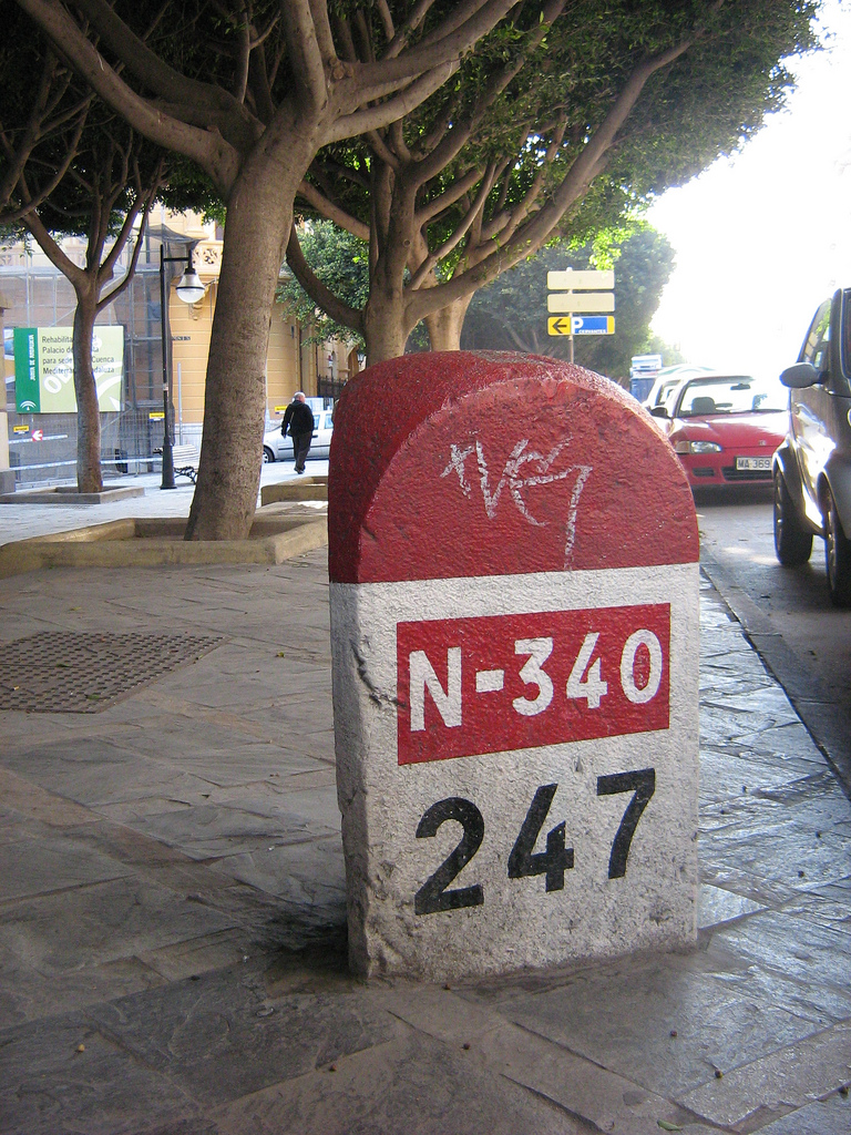 Imagen de archivo de la N-340 en Málaga utilizada para informar de la reapertura judicial del caso del motorista fallecido en Almayate
